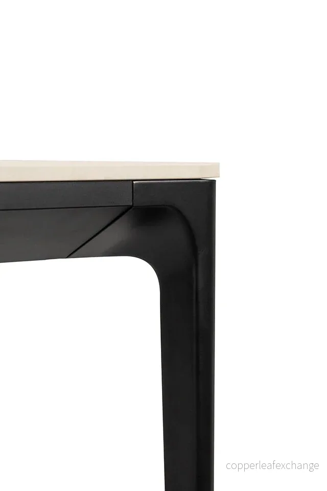 Matbord - SLIM 200, vit - Bild 2