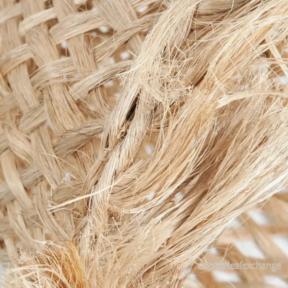 THE ABACA JELLY FISH PENDANT - Natural M - Bild 3