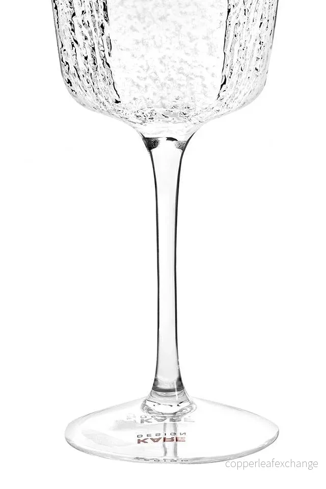 Rödvinsglas KARE DESIGN - CASCATA, transparent, 440 ml - Bild 3