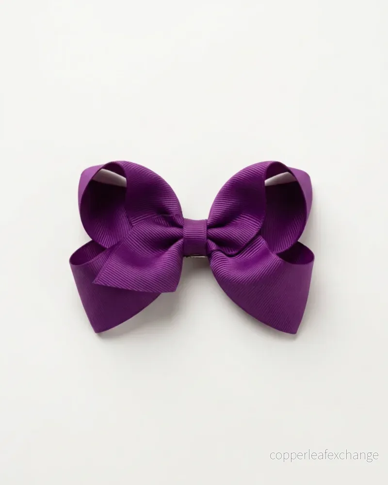 Stor hårrosett, purple Stor hårrosett, purple