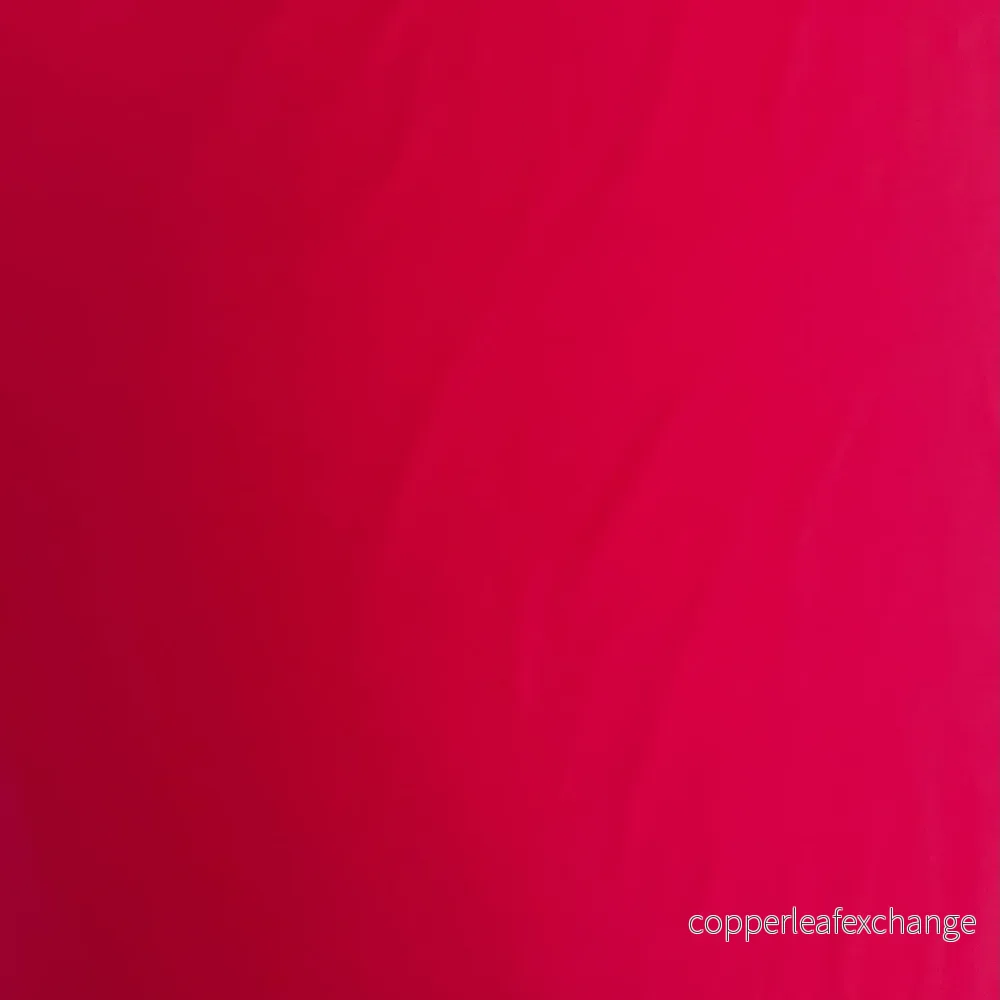 Italian Crisp Cotton Poplin Raspberry Red