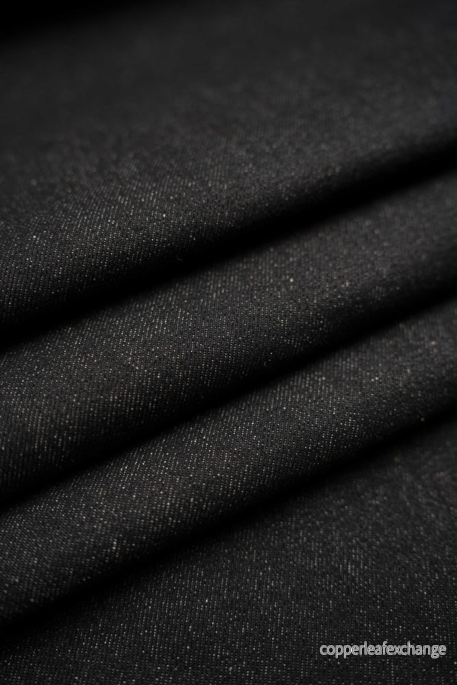Denim, Jeans - Rough - Cotton - Black - ES018 - Bild 2