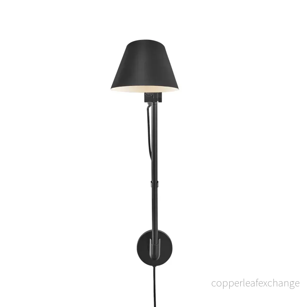 Vägglampa Stay, Svart - Bild 2