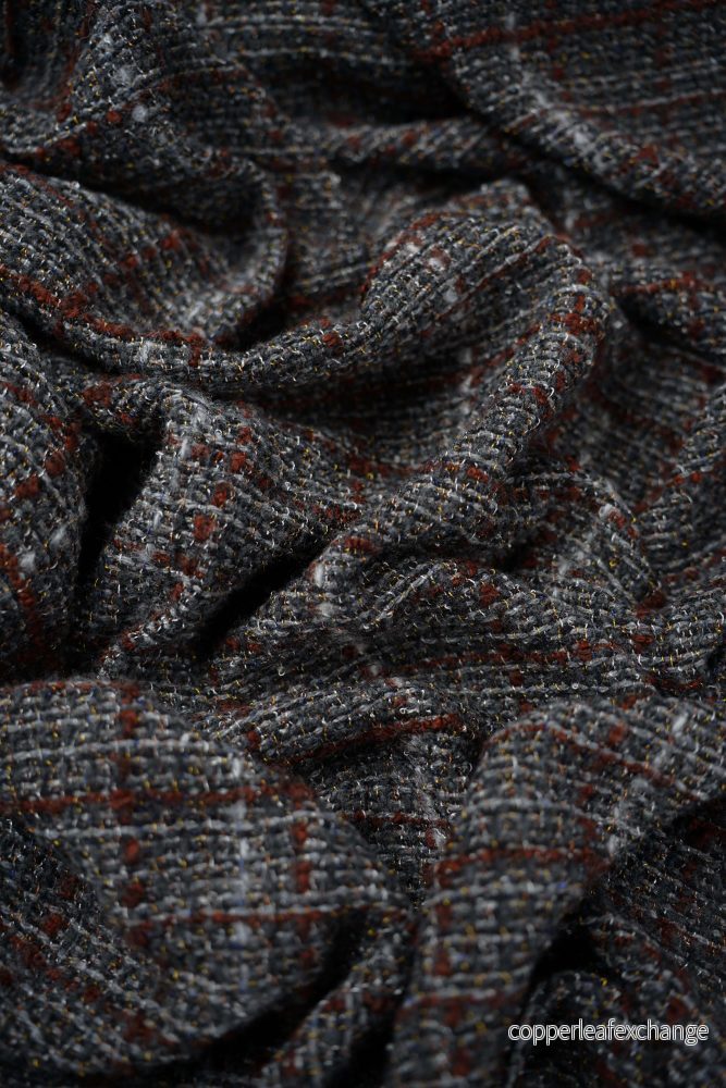 Deadstock – Coat – Check – Grey, Brown – DY111 Deadstock – Coat – Check – Grey, Brown – DY111