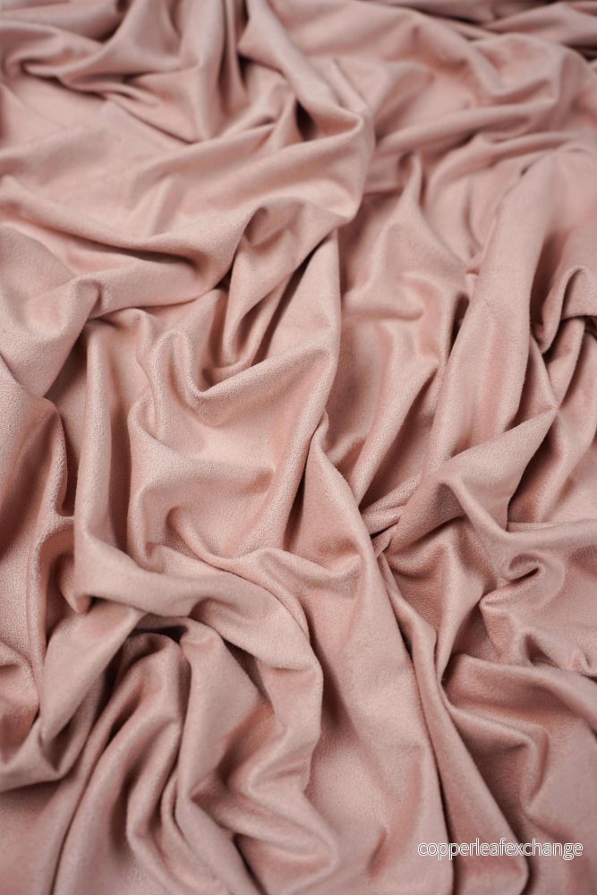 Deadstock – Jersey – Suede – Pink – DT13