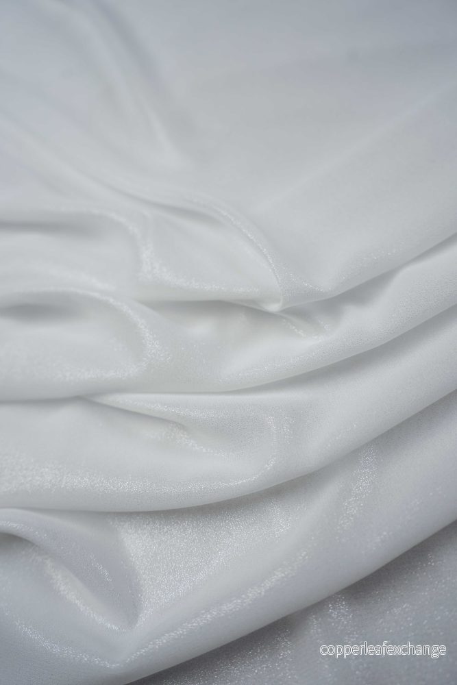 Smog Foil – Chiffon – Shimmer – White, Silver – 501 Smog Foil – Chiffon – Shimmer – White, Silver – 501