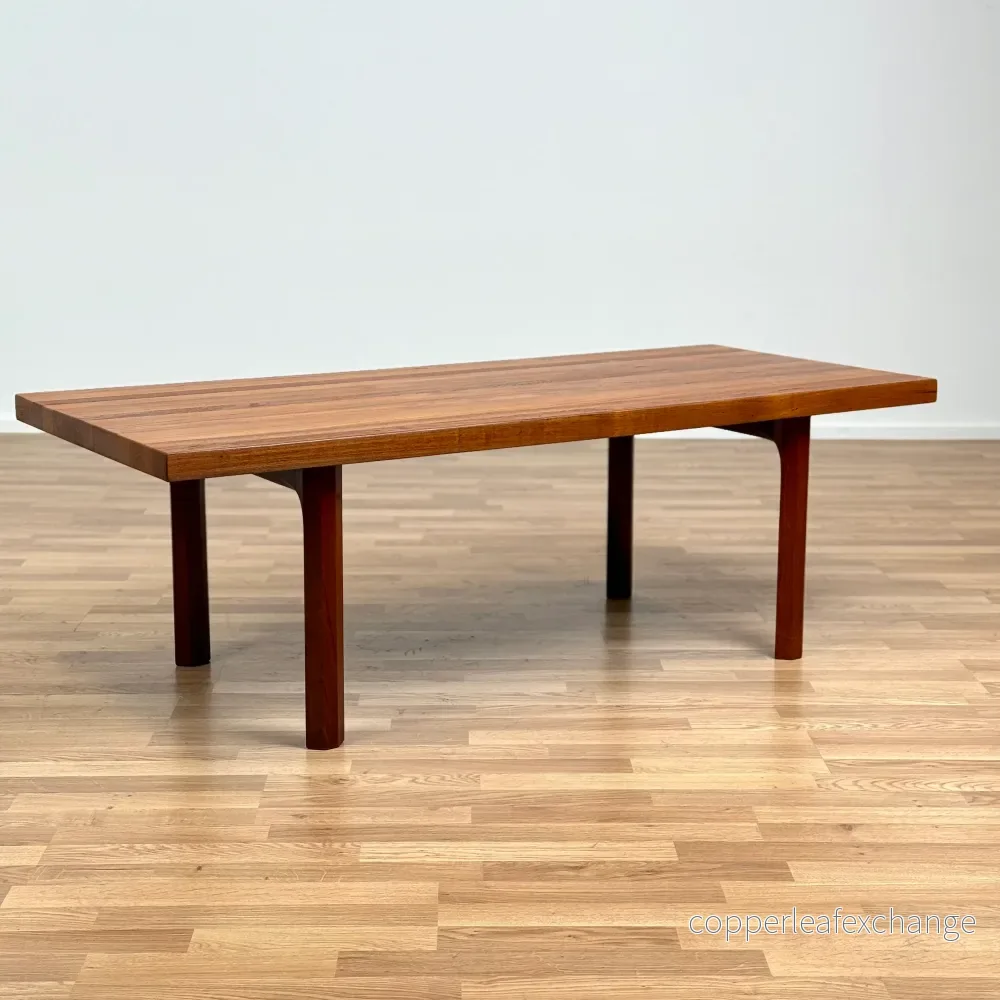 Soffbord i massiv teak, 1950-60-tal, Danmark
