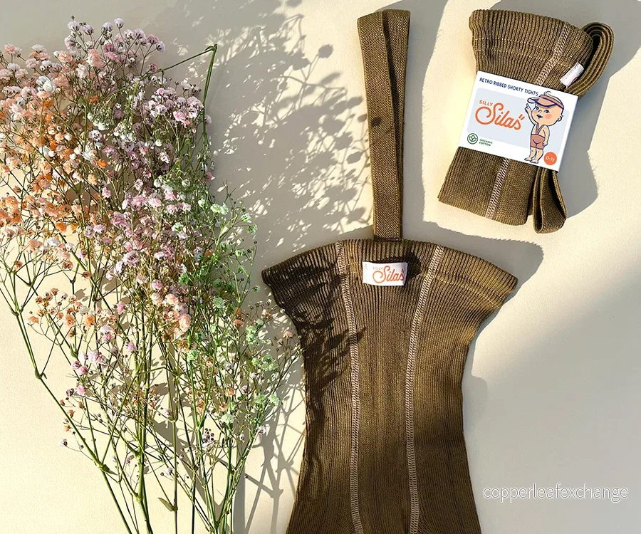 Silly Silas – Shorty tights, Acorn Brown - Bild 3