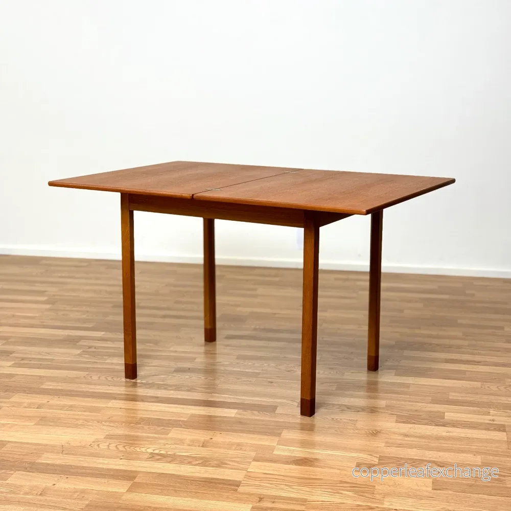 Matbord i teak och ek av EJ Næstved, 1950-60-tal, Danmark - Bild 2