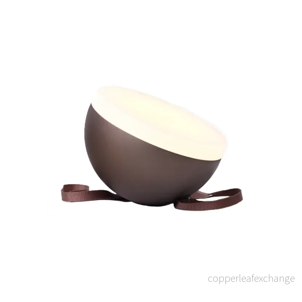 Portabel Bordslampa Sphere, Dark Bronze