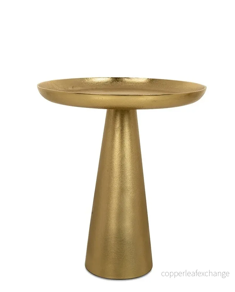 Sidobord KARE DESIGN – PLATEAU UNO 45, guld Sidobord KARE DESIGN – PLATEAU UNO 45, guld