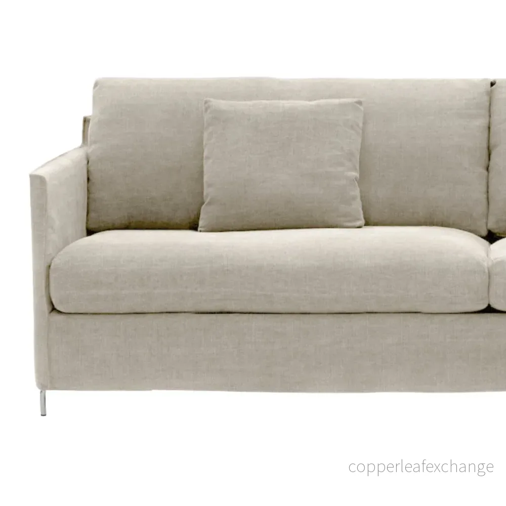 Soffa Petito 3-sits, Tristan Sand - Bild 2