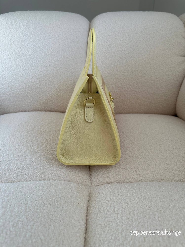 PANAREA- raffia: Butter yellow - Bild 2