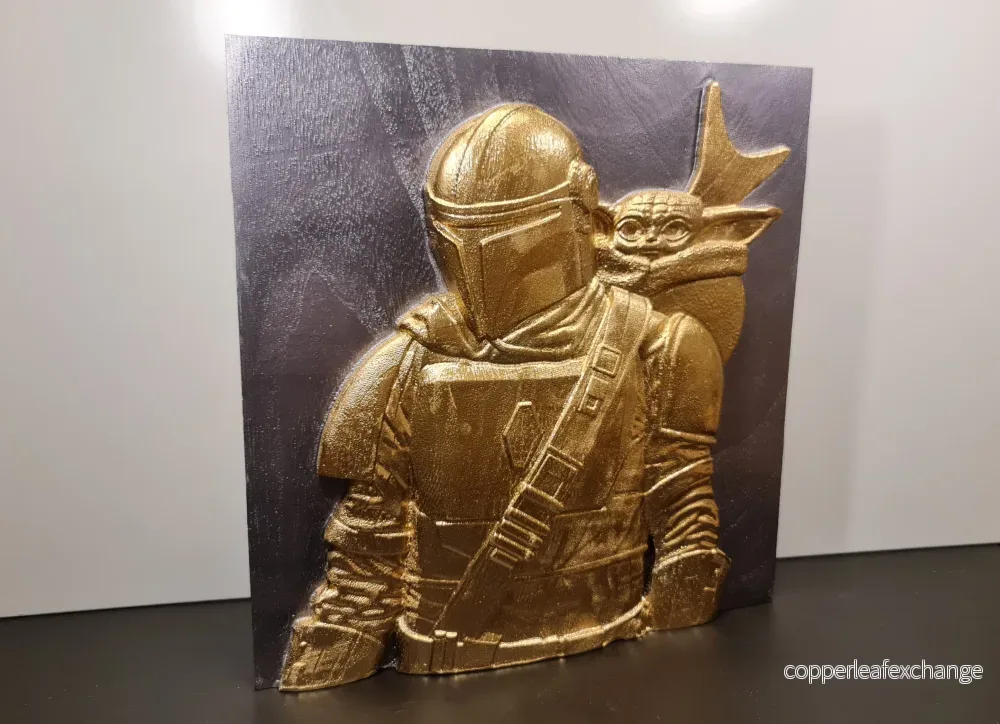 3D relief tavla The Mandalorian - Bild 3