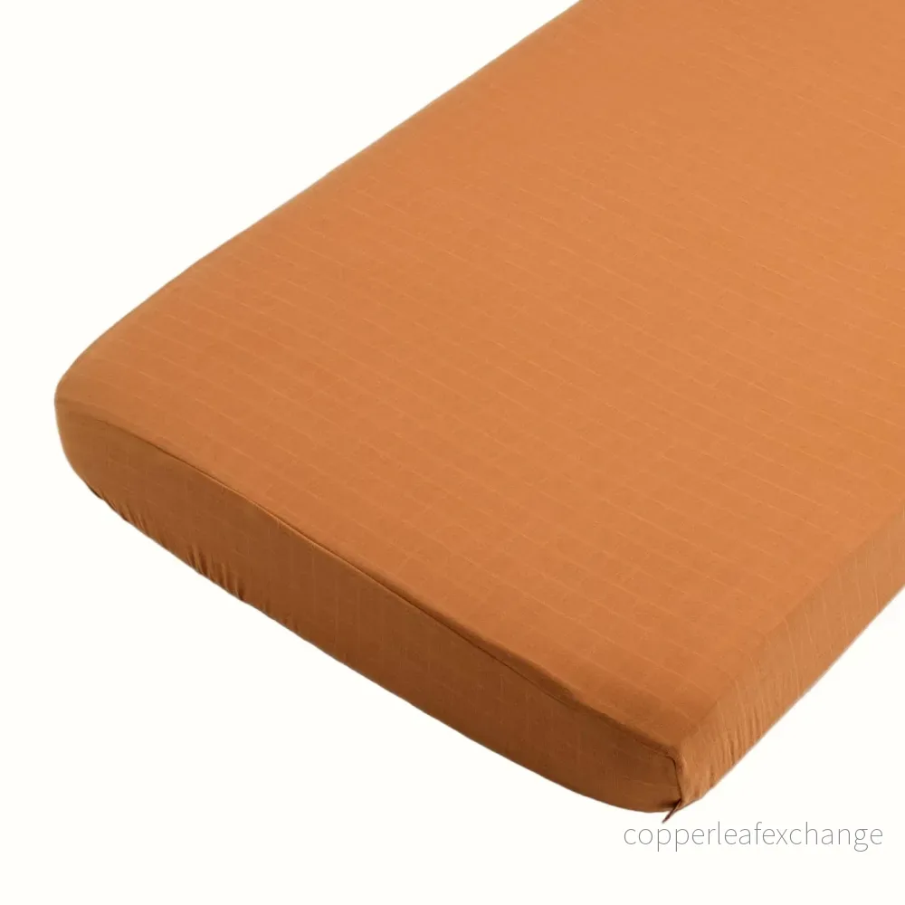 Dra-på-lakan i ekologisk muslin 2-pack – Orsino - Bild 2