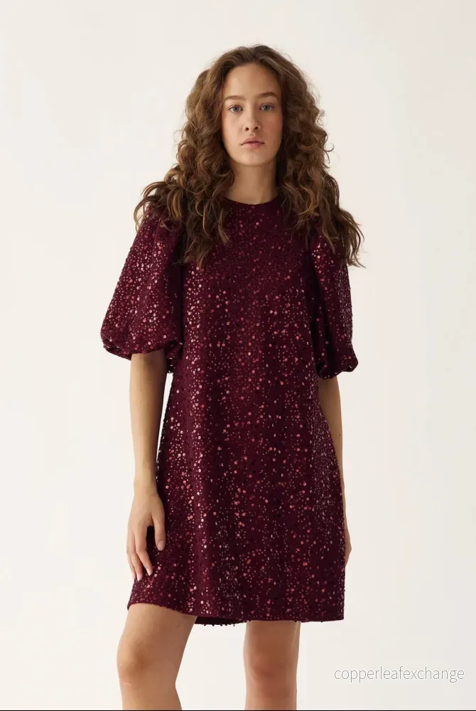 Pastis Short Dress Red