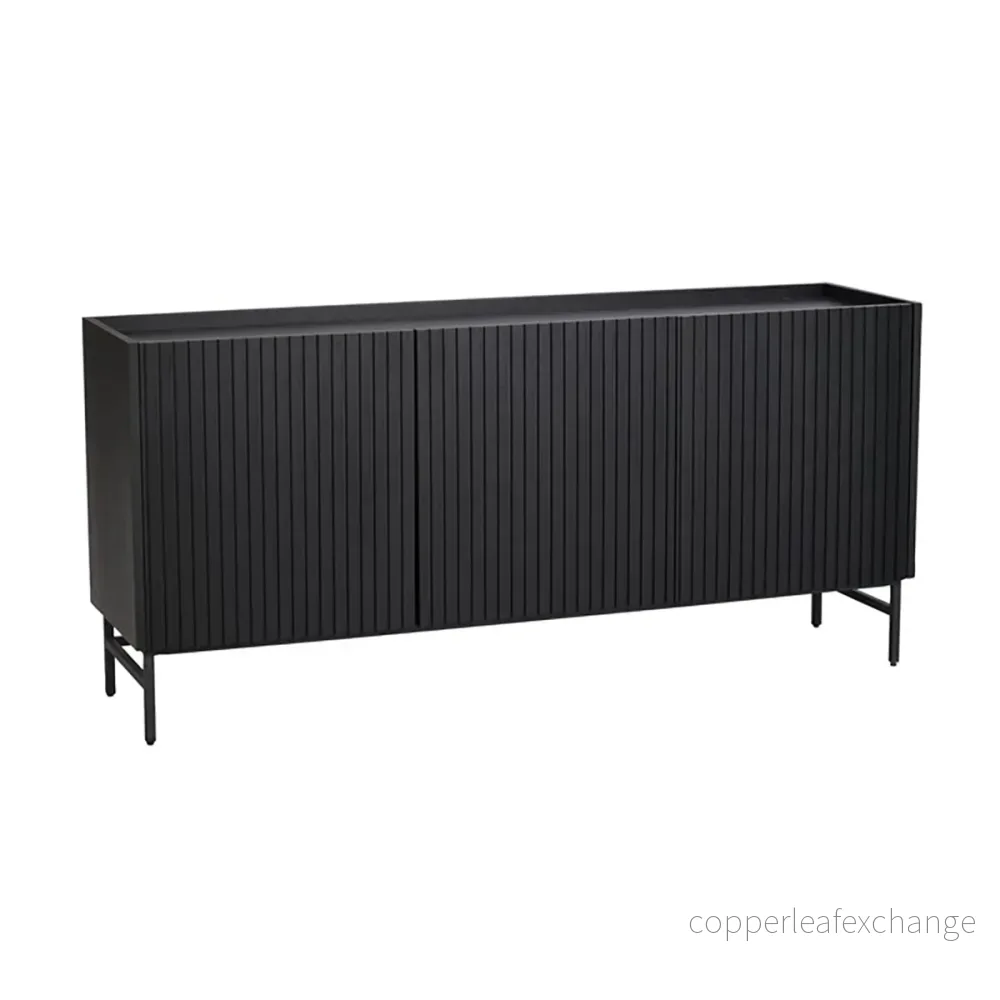 Sideboard Halifax, Svartlackad Ek - Bild 2