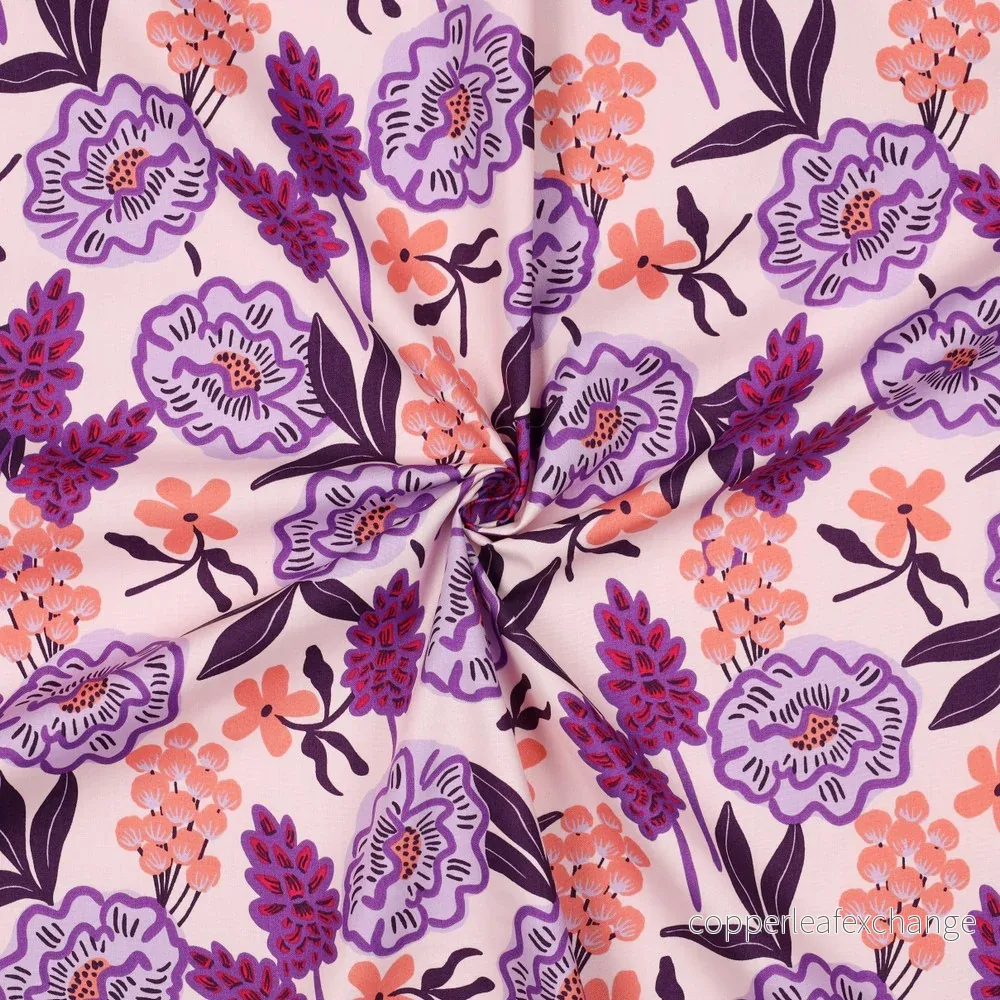 Nerida Hansen – Cotton Poplin – Fresh Flowers – Cotton – Pastel Pink Nerida Hansen – Cotton Poplin – Fresh Flowers – Cotton – Pastel Pink