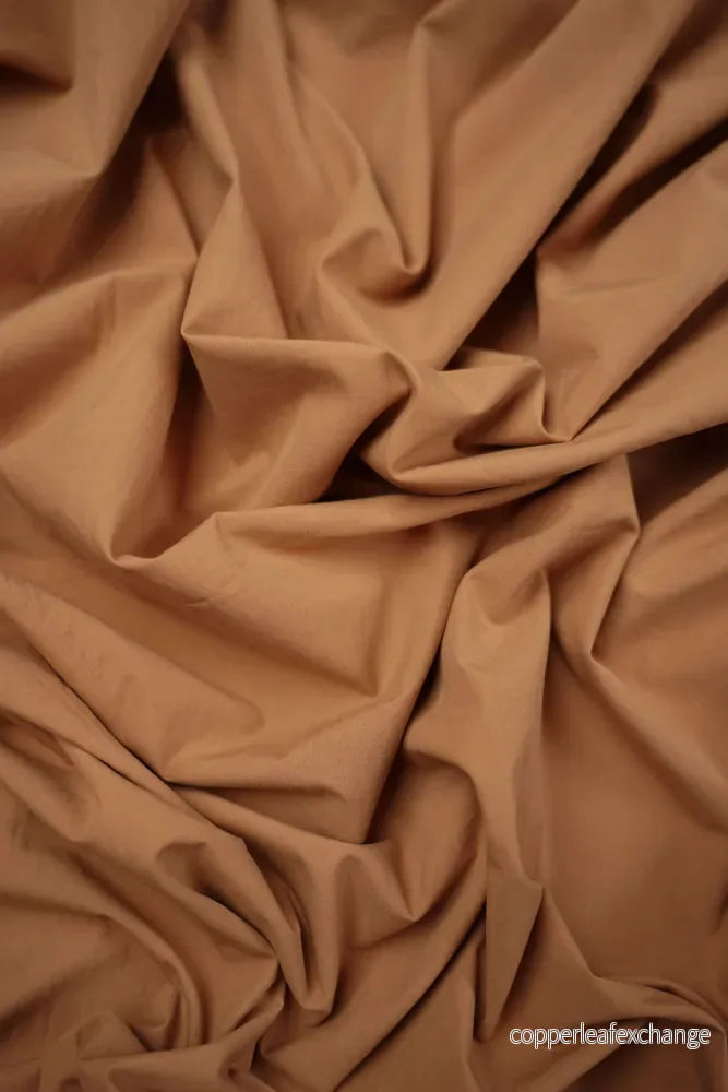 Cotton – Stone washed – Poplin – Cinnamon – 3007 Cotton – Stone washed – Poplin – Cinnamon – 3007
