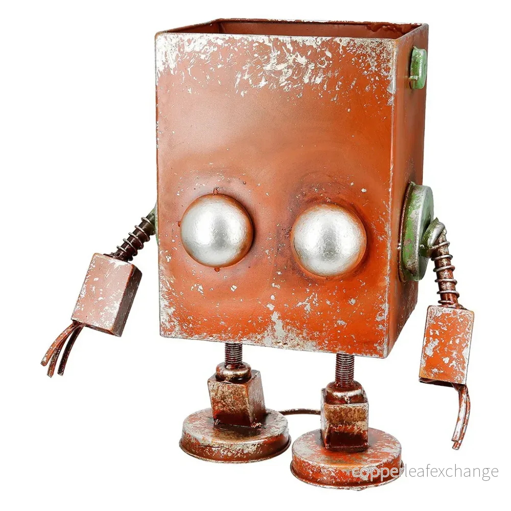 Robotkruka i återvunnen metall - Bild 2