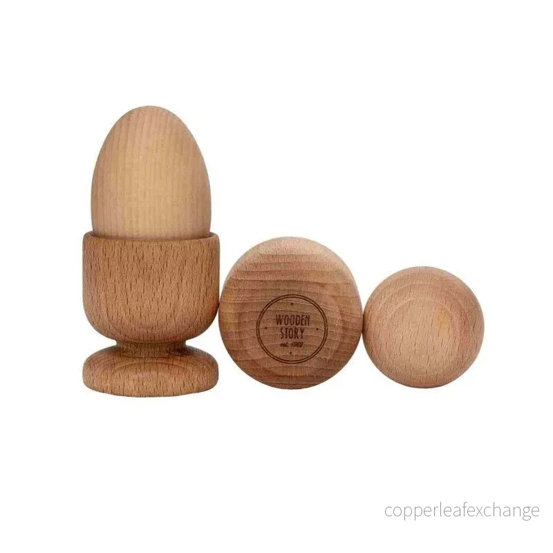 Montessori ägg, boll och kub set - Bild 2