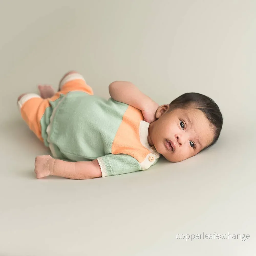 Babyset Mint i ekologisk bomull | Micu Micu