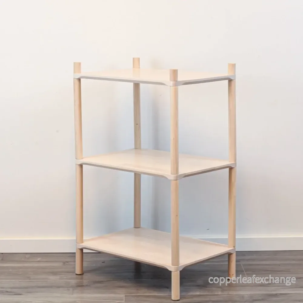Montessori-inspirerad trähylla liten, 3 hyllor - Bild 3