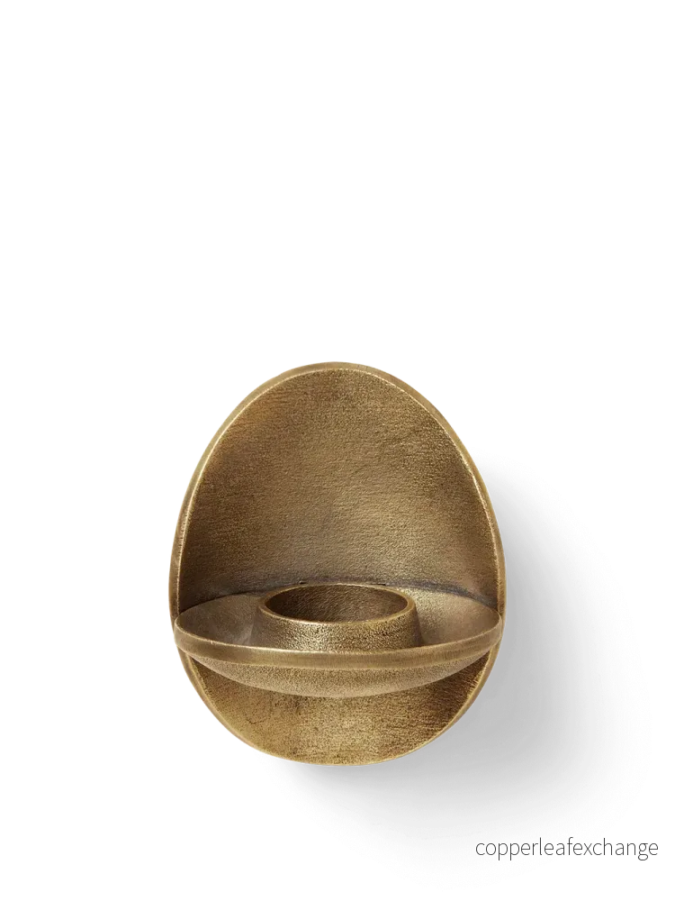Agapé Wall Tealight Holder
Brass finish