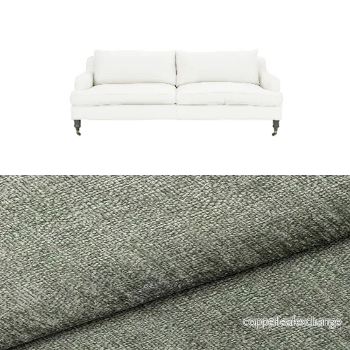 Klädsel till soffa Fogia Edward 2.5 sits svängd Tyg Lemma Chenille - Bild 2