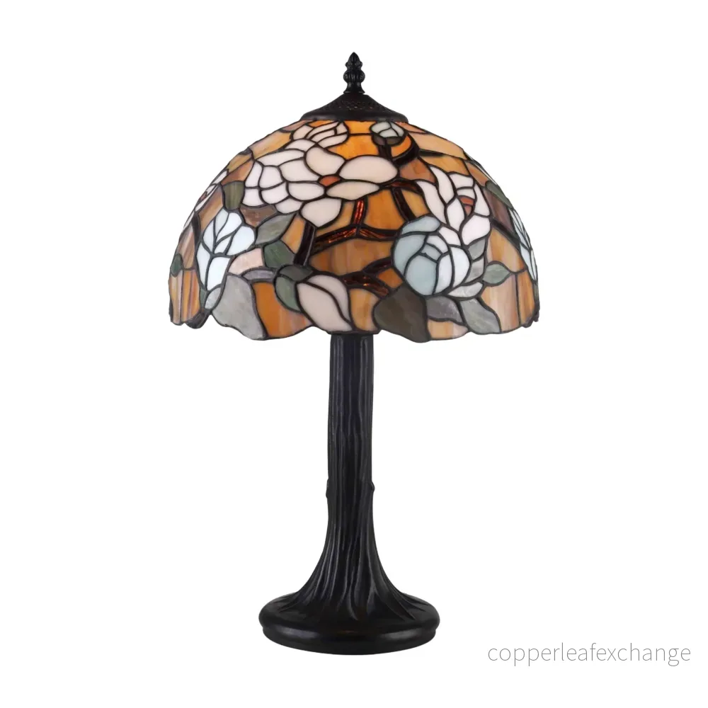 ZEN GARDEN Tiffany Bordlampa. H:45cm ZEN GARDEN Tiffany Bordlampa. H:45cm
