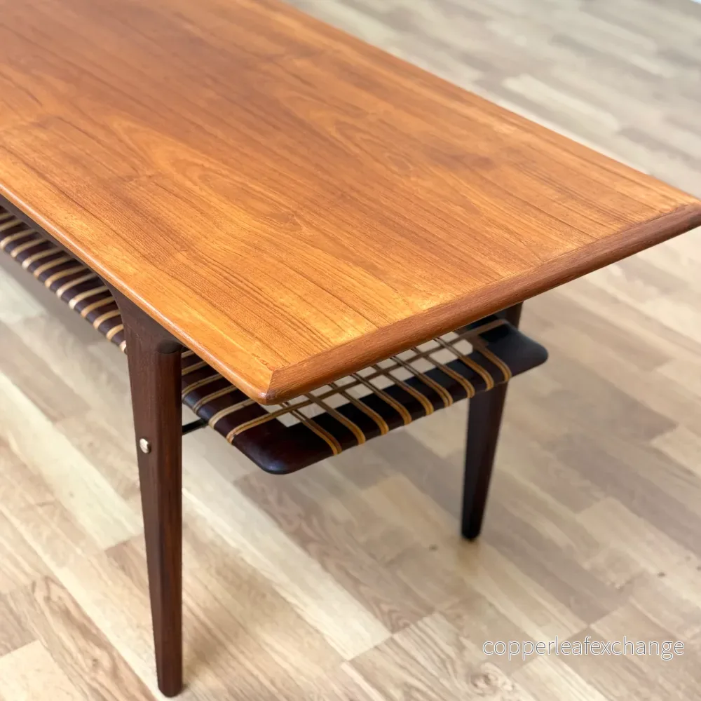 Soffbord i teak av P Würtz, 1950-60-tal - Bild 3