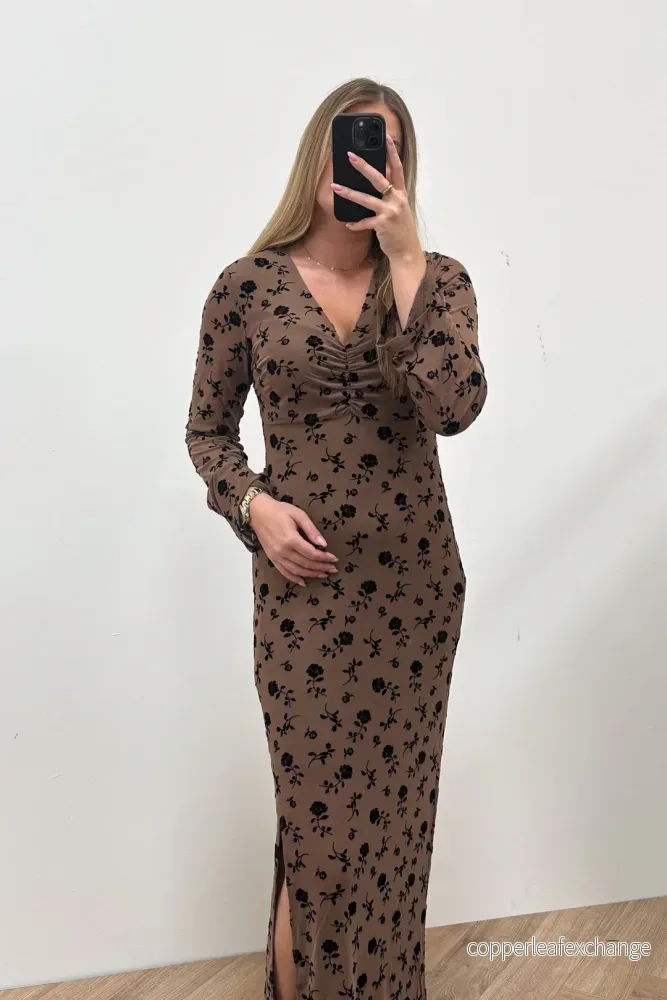 KAMEYELLA DRESS CLARITY MOREL PRINT - Bild 2