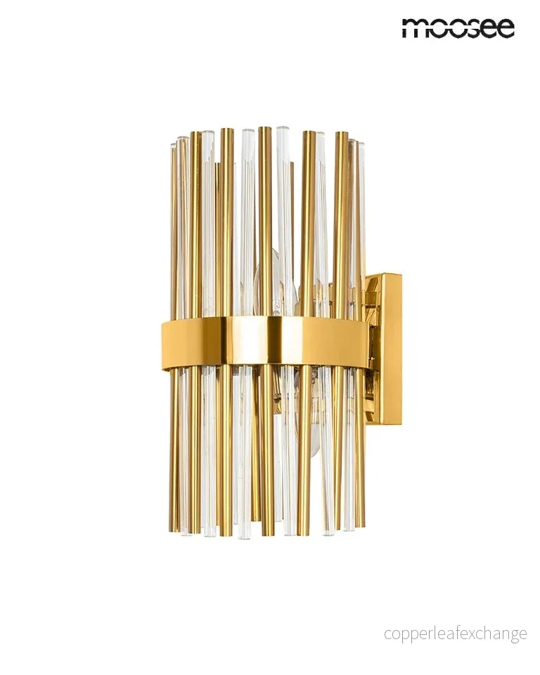 Vägglampa MOOSEE - GARDA, guld