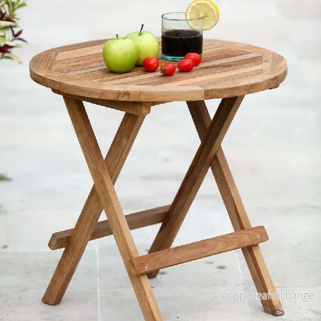 PICNIC Avlastningsbord Teak Ø50 cm PICNIC Avlastningsbord Teak Ø50 cm