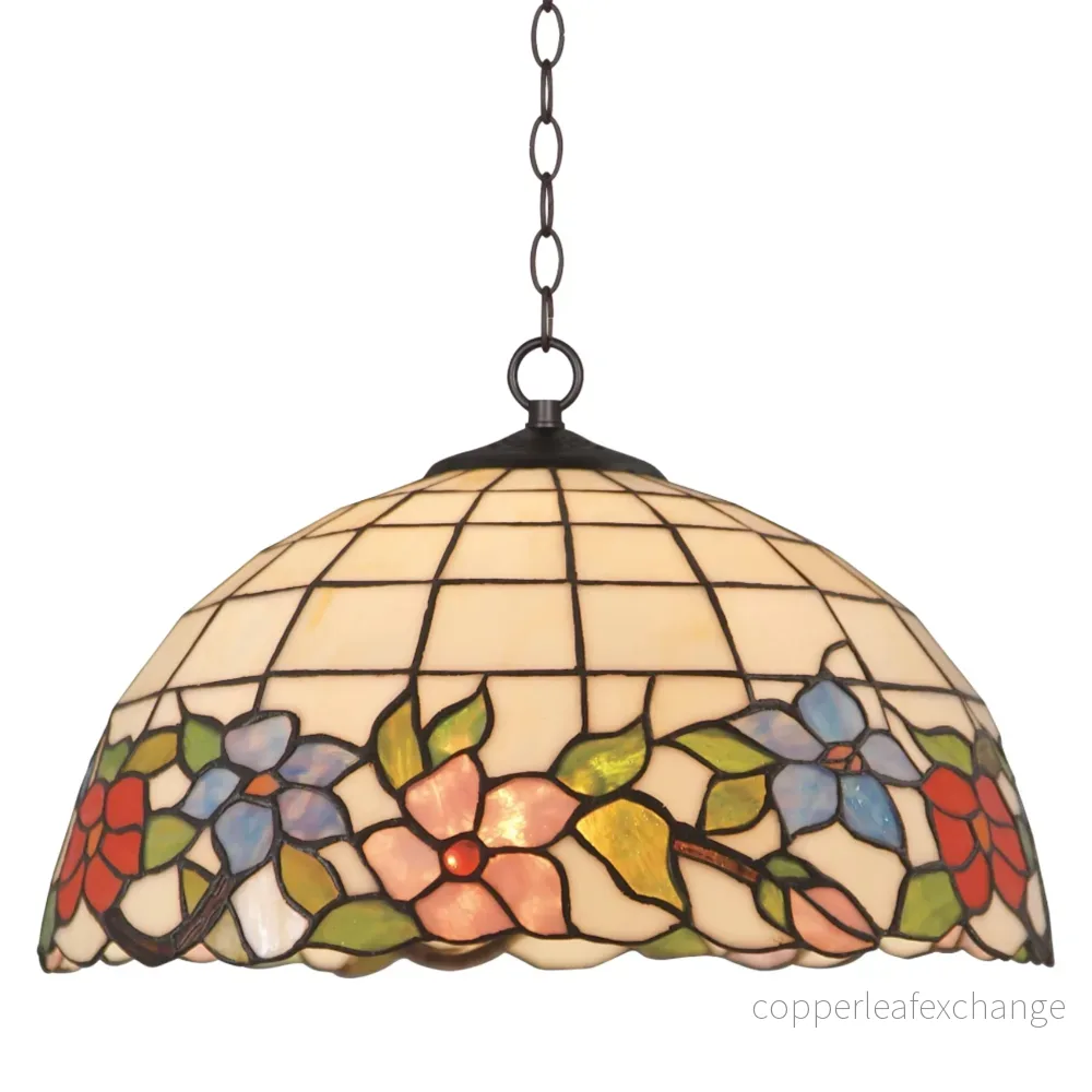 VÅREN Tiffany Taklampa. Diam 40cm