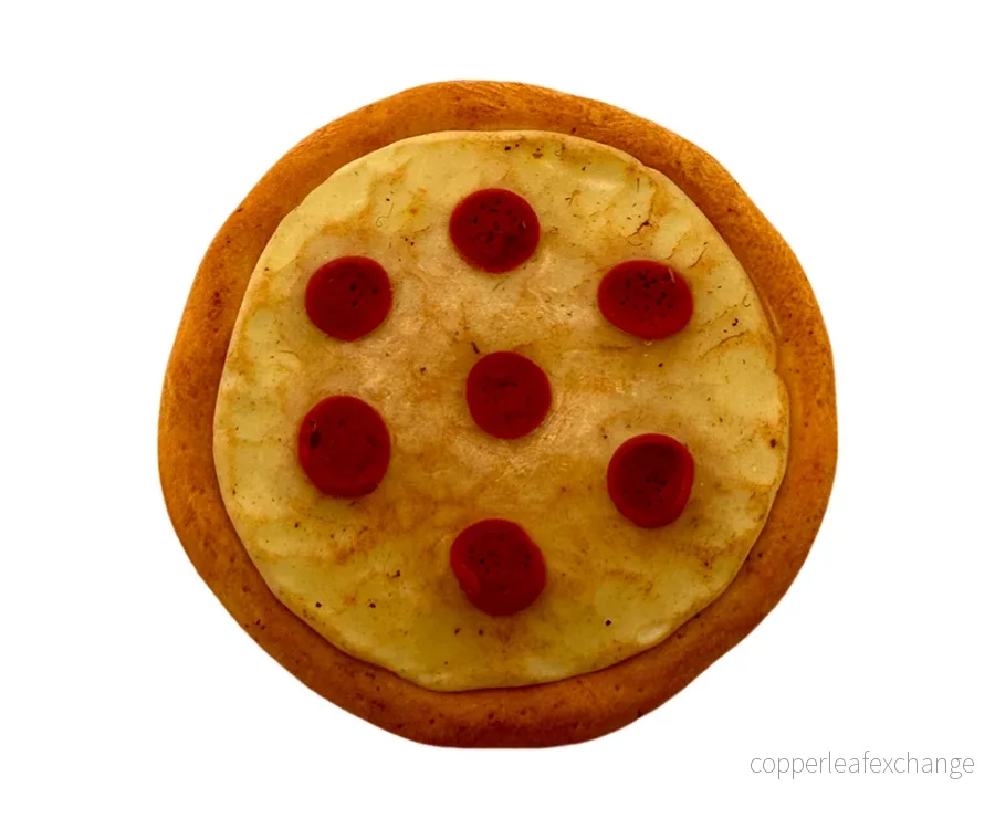Miniatyr – Minipizza, miniatyrmat pizza för dockhus