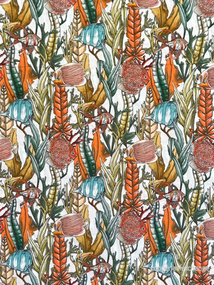 Liberty – Tana Lawn – Cotton – The Aquatic Garden (B) Liberty – Tana Lawn – Cotton – The Aquatic Garden (B)