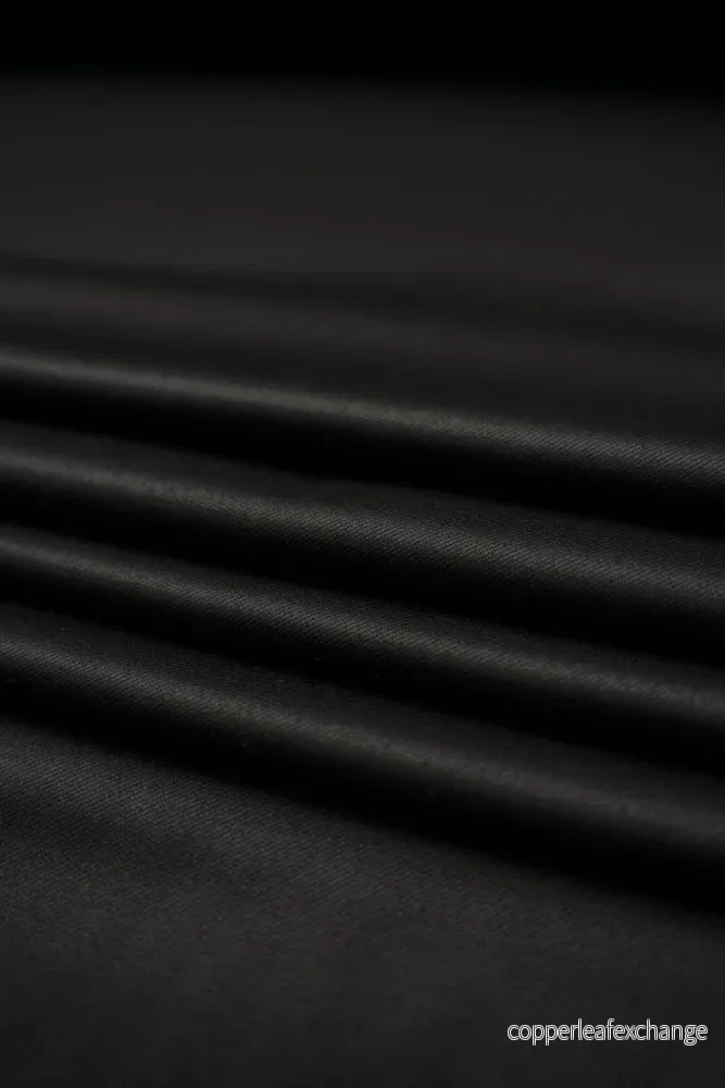 Suit wool – Italy – Luxury – Charmelaine – Twill – Black – BLK