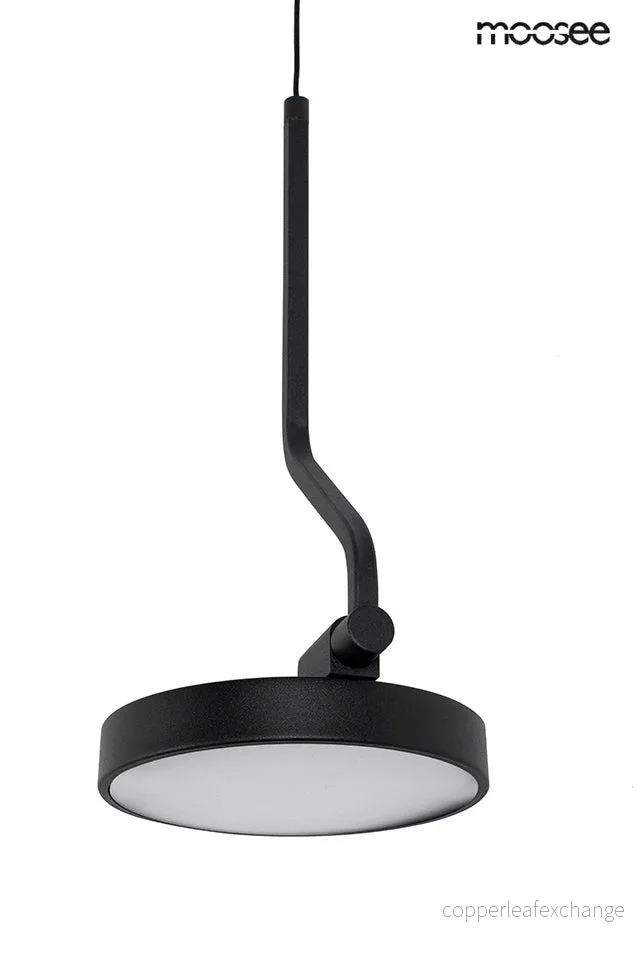 Vägglampa MOOSEE - FLAT, svart - Bild 3