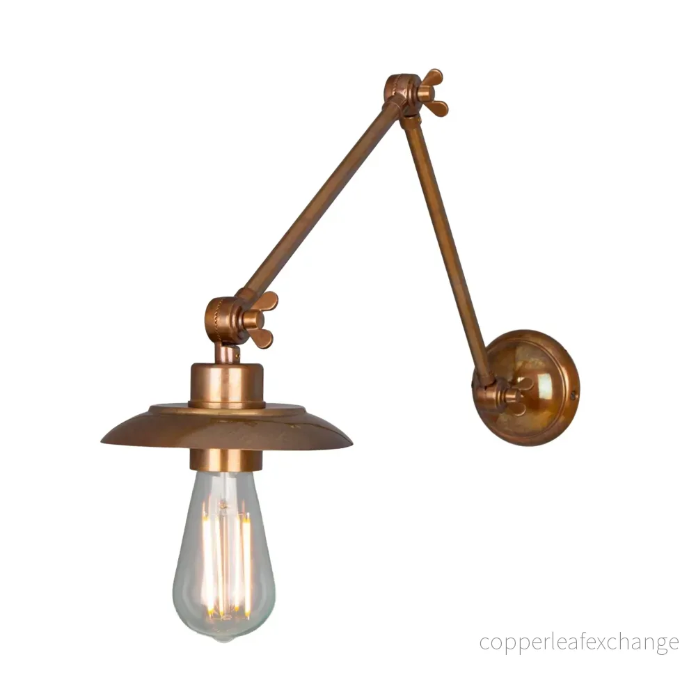 REZNOR – Vintage Adjustable Arm Bare Bulb Picture Light