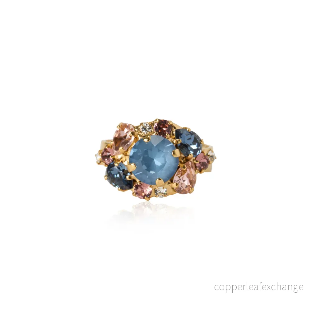 MOLLY RING SMOKED BLUE COMBO