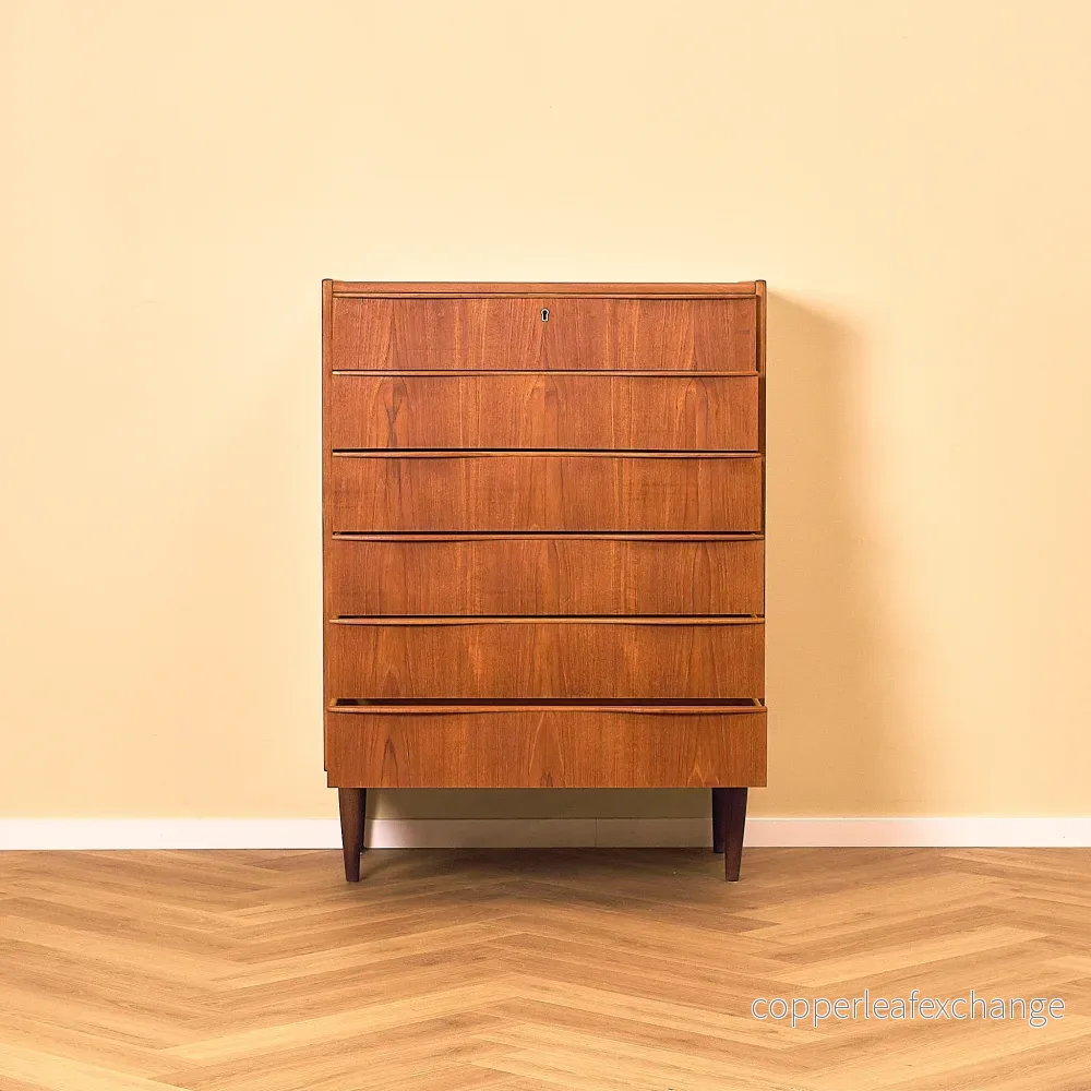 Vintage Teak Chest of Drawers, Denmark 1960s - Bild 2
