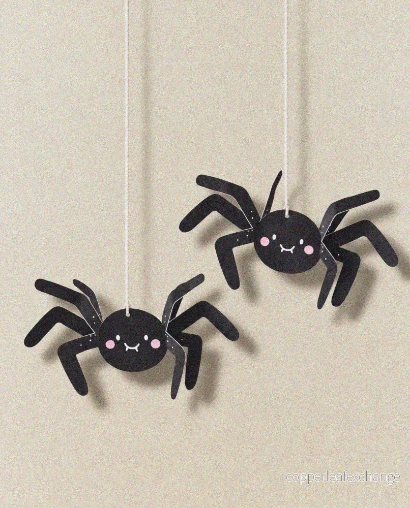 Hängande spindlar, 5-pack