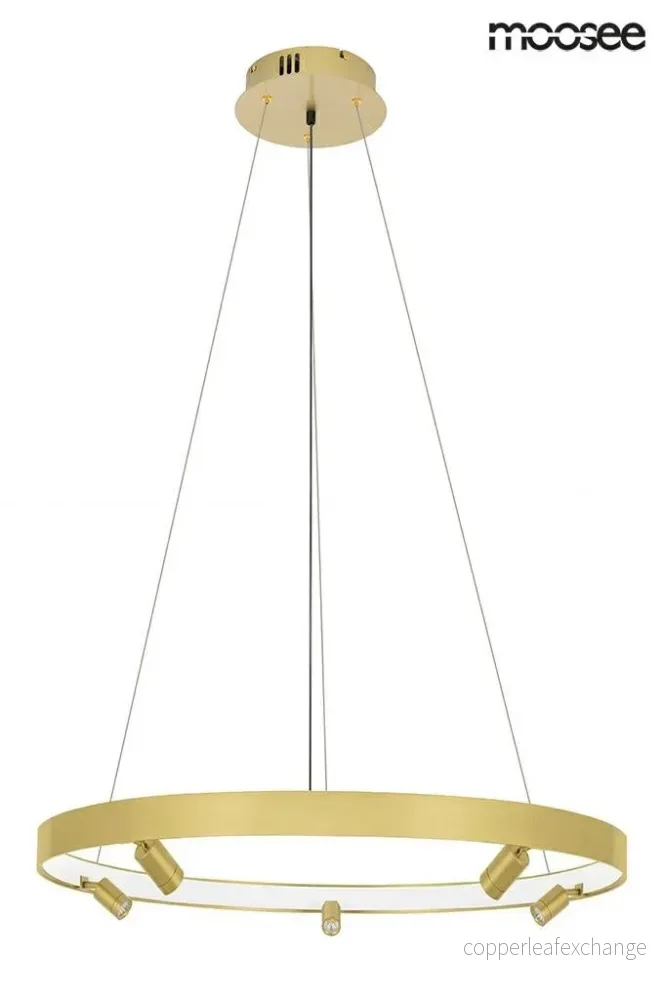 Taklampa MOOSEE - CIRCLE SPOT 98 GOLD, guld - Bild 2