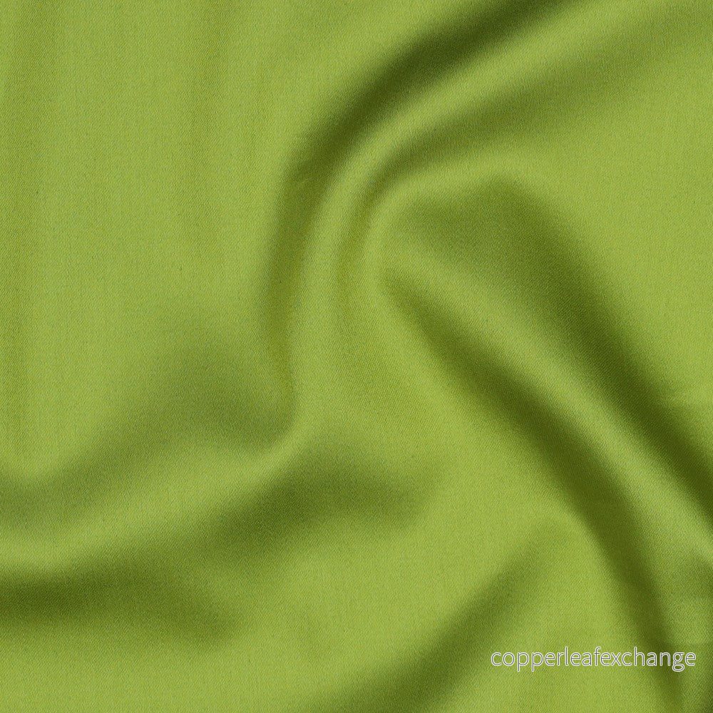 Cotton satin - Fine Luster, Soft - Green - 045 - Bild 3