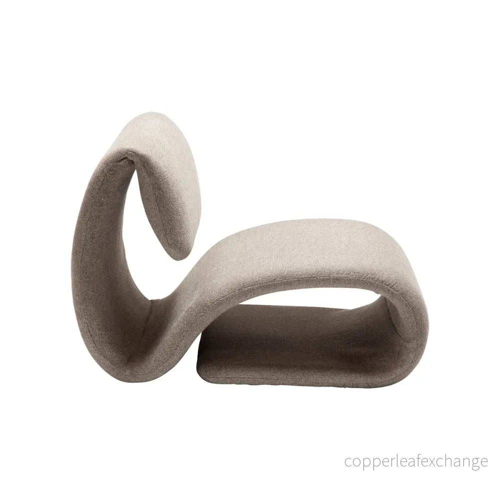 Loungestol Dubna, Pebble Earth Bouclé - Bild 2