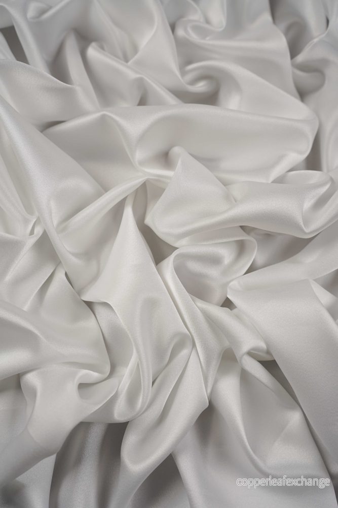 Satin – Perlato – Polyester – Luster – White