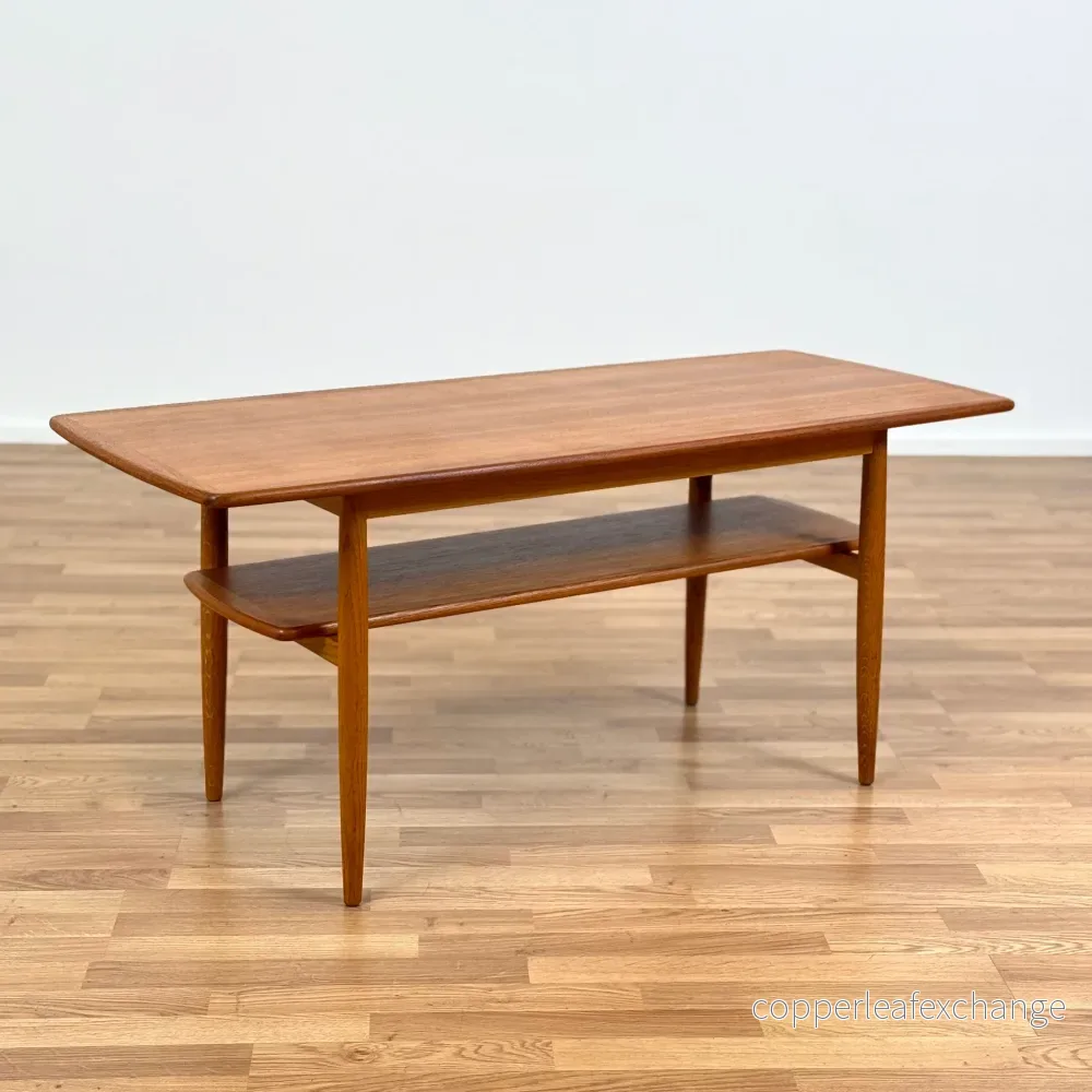 Soffbord i teak, 1950-60-tal, Sverige