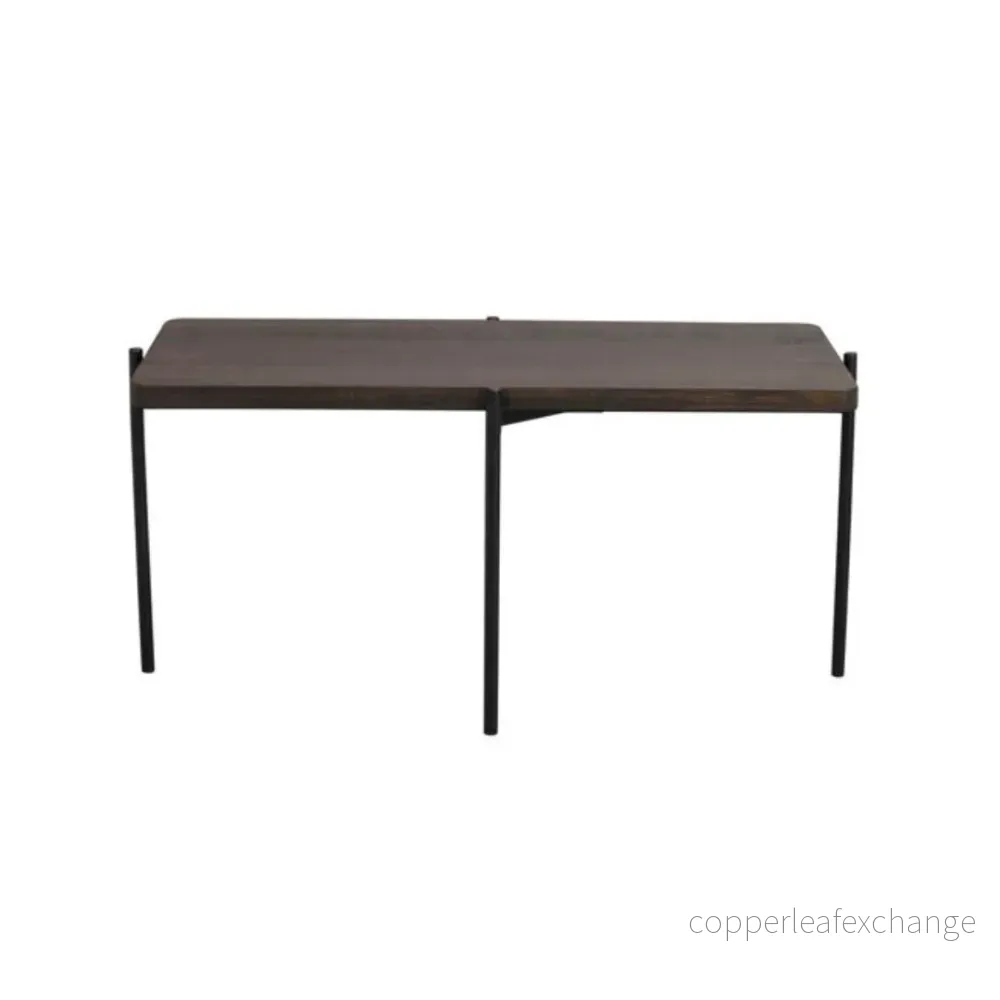 Soffbord Shelton, brun ask