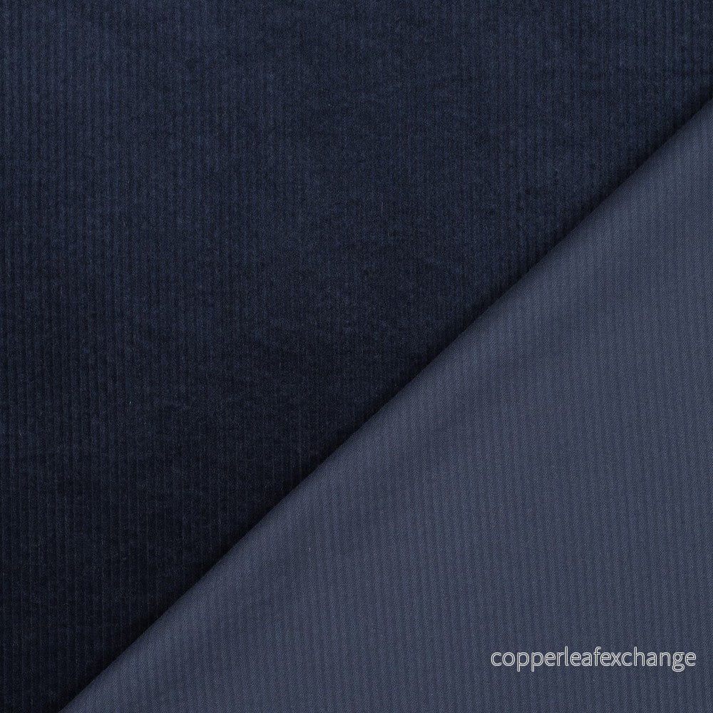 Manchester - Stretch - Washed Corduroy - Navy - 004 - Bild 3